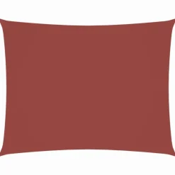 vidaXL Voile de parasol tissu oxford rectangulaire 2x4 m terre cuite