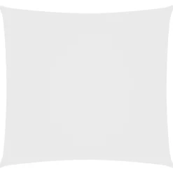 vidaXL Voile de parasol tissu oxford carré 2x2 m blanc