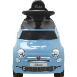 vidaXL Voiture à chevaucher Fiat 500 Bleu