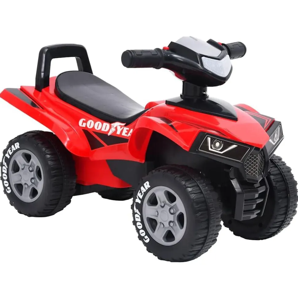 vidaXL Voiture à enfourcher jouet Good Year Rouge