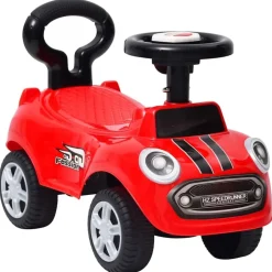 vidaXL Voiture à pédales Rouge
