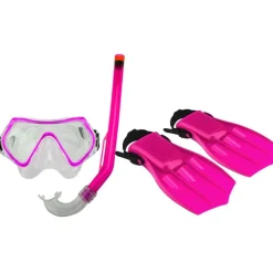 Waimea Masque de plongée junior avec masque/tube respiratoire/palmes